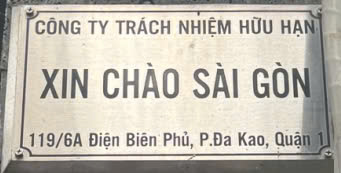 CÔNG TY TNHH XIN CHÀO SÀI GÒN